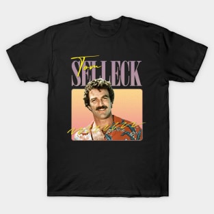 Tom Selleck - 80s Aesthetic Design T-Shirt